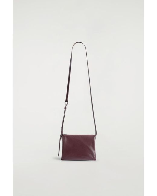 COS White Trove Crossbody Bag