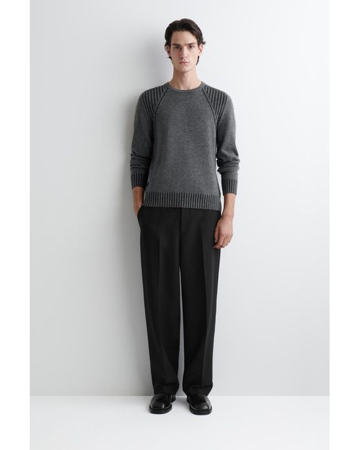 Maglione Girocollo di COS in Gray da Uomo