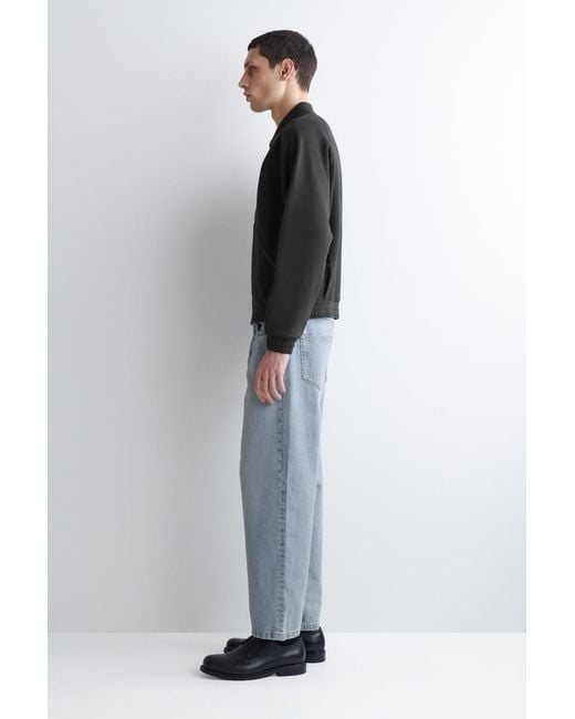 COS Blue Dome Relaxed-Fit Straight-Leg Jeans for men