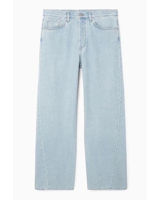 COS Blue Facade Jeans - Straight
