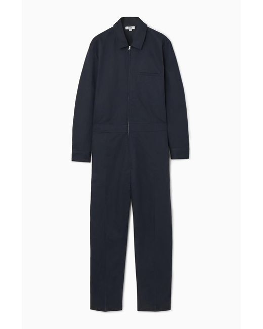 COS Utility-overall Aus Leinen in Blue für Herren