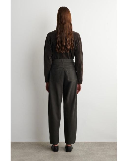 COS Black Bay Barrel-Leg Jeans