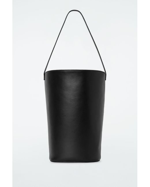 COS Black Bucket Bag