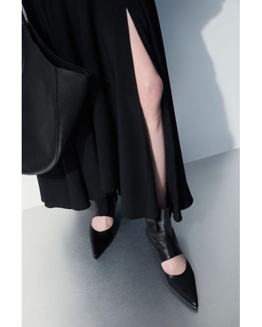 COS The Kittenheel Sock Boots in Black Lyst