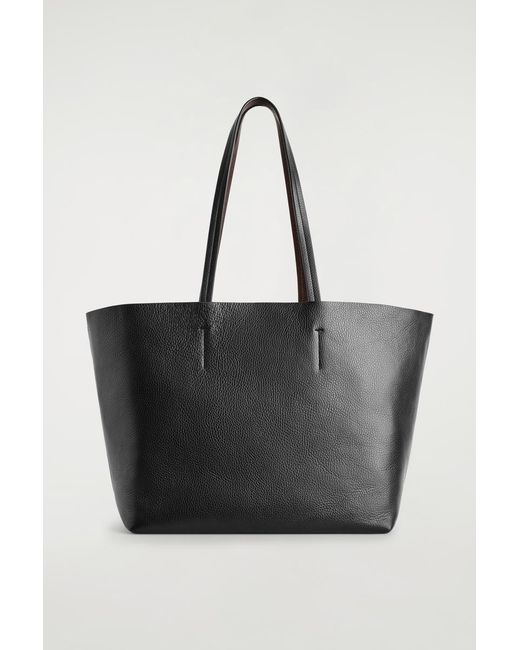 COS Black Classic Tote Bag