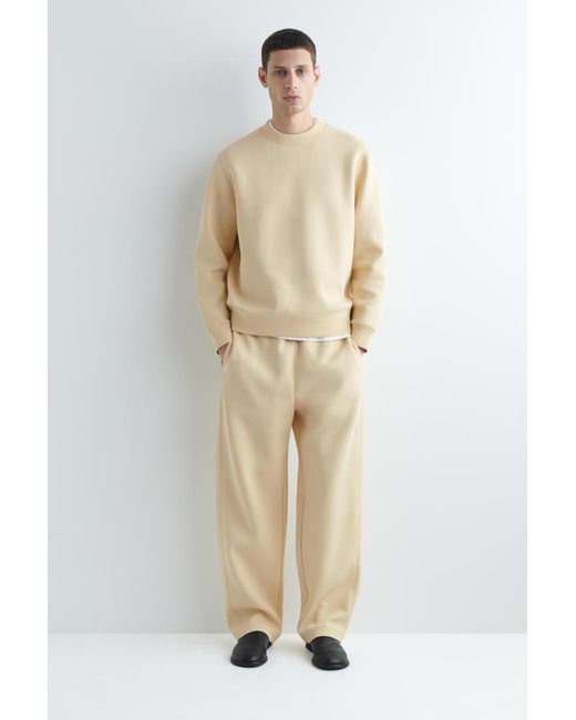 COS Natural Scuba Relaxed-Fit Barrel-Leg Joggers for men