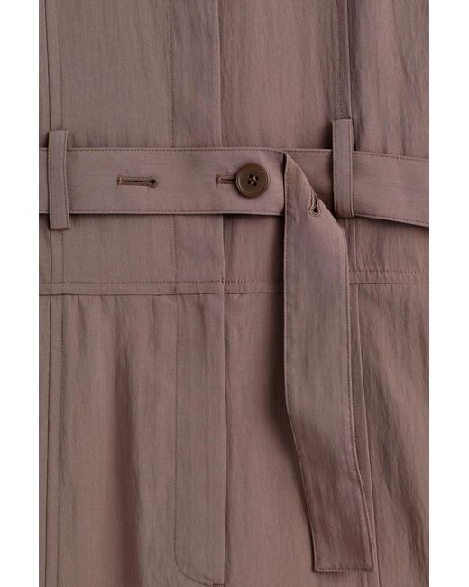 COS Brown Belted Modal Coverall