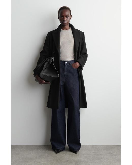 COS Blue Dial Wide-Leg Jeans