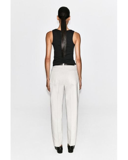 COS White Umbra Tapered Jeans