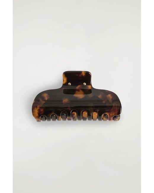 COS Brown Claw Hair Clip