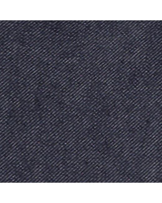 COS Blue Facade Turn-Up Straight-Leg Jeans