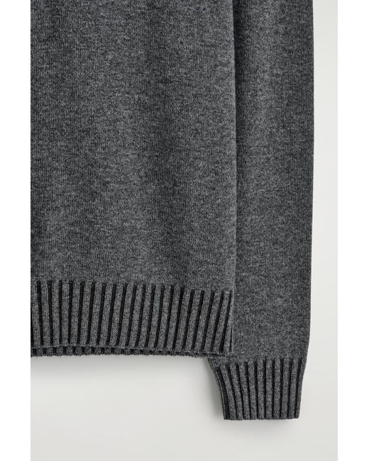 Maglione Girocollo di COS in Gray da Uomo