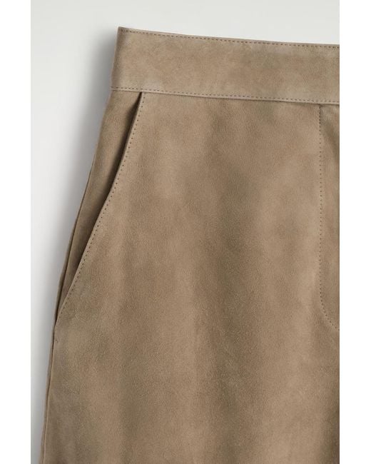COS Natural Fluid Straight-Leg Pants