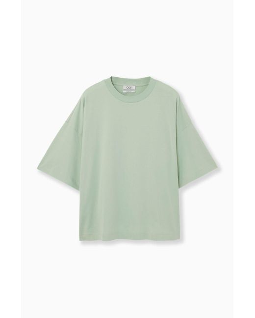 COS Green Oversized T-shirt for men