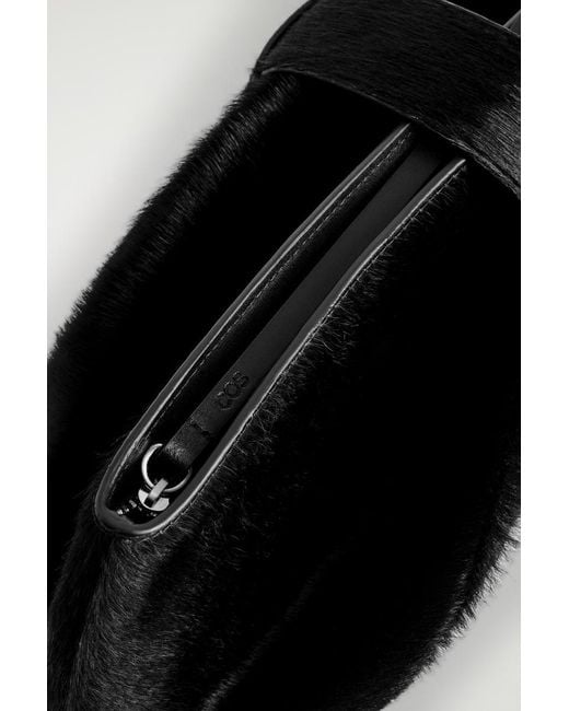 COS White Belted Clutch Bag