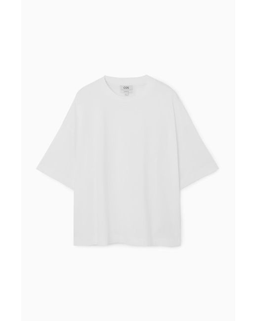 COS White Oversized T-shirt for men
