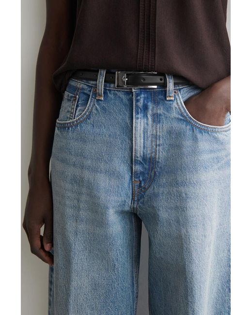 COS Blue Umbra Tapered Jeans