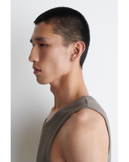 COS Multicolor 3-Pack Hammered Earrings for men