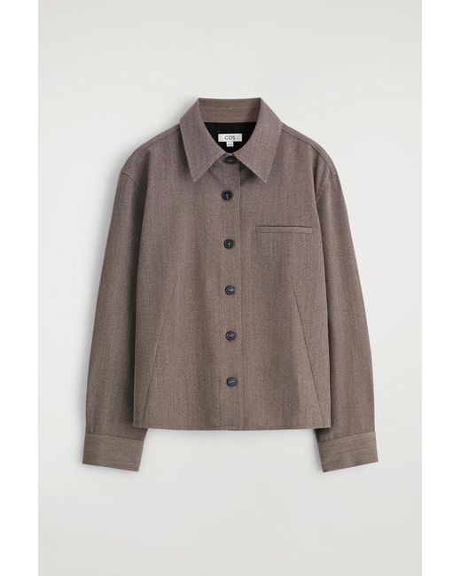 Camicia di COS in Brown