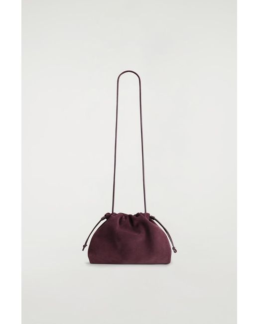 COS Mini Cavatelli Clutch Bag in White | Lyst