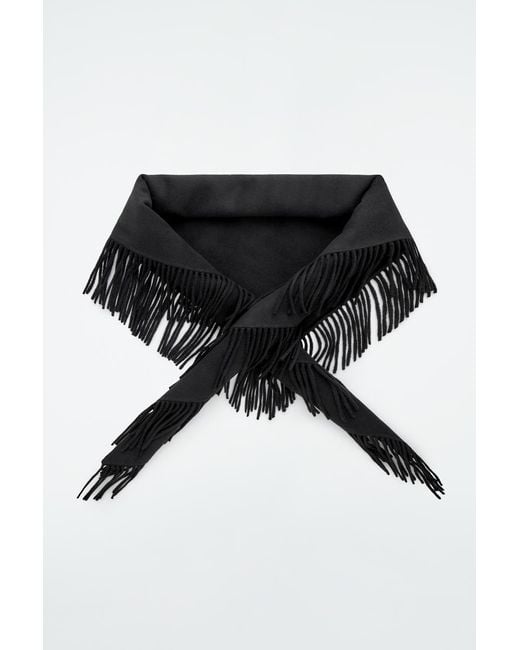 Sciarpa A Triangolo di COS in Black