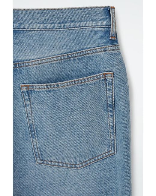 COS Blue Volume Wide-leg Jeans