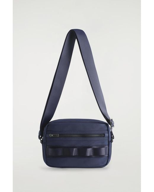 COS Blue Transit Crossbody Bag for men