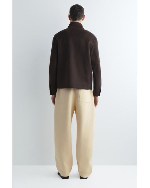 COS Natural Scuba Relaxed-Fit Barrel-Leg Joggers for men