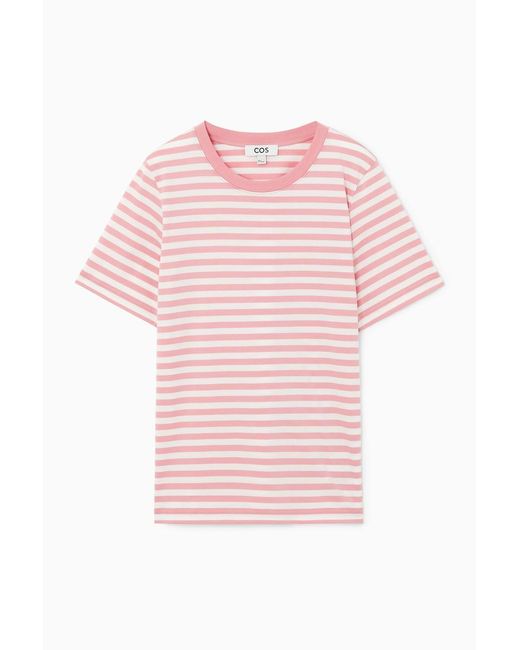 COS Pink T-shirt Für Den Alltag