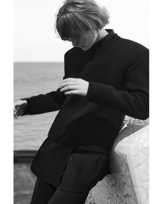 COS Blue Tailored Cotton Shirt
