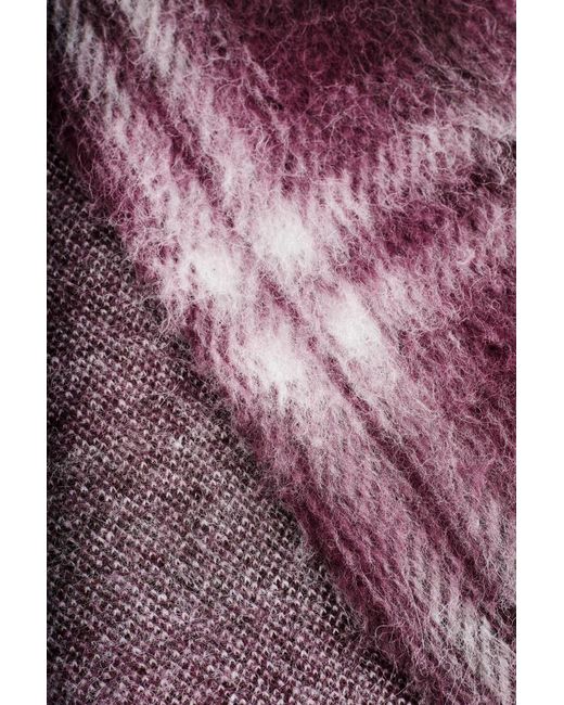 Sciarpa A Quadri di COS in Purple