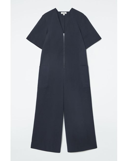 Cos white jumpsuit sales