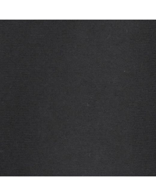 COS Black Regular Knitted Half-Zip Polo Shirt for men