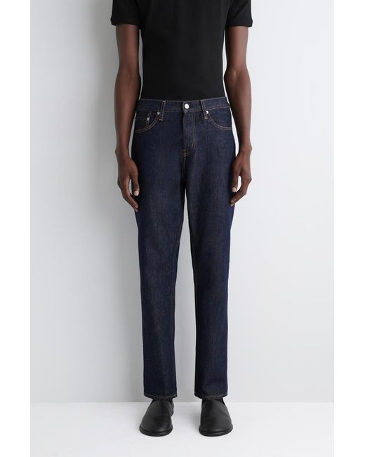 COS Blue Pier Slim-Leg Jeans for men