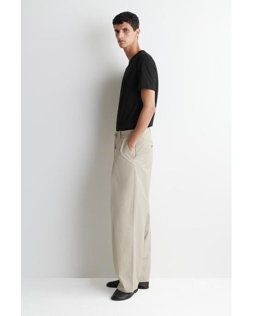COS Black Regular-Fit Cotton T-Shirt for men