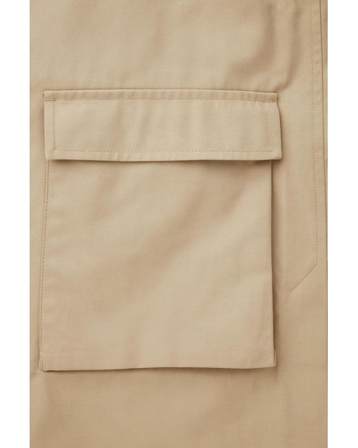 COS Natural Utility Car Coat for men