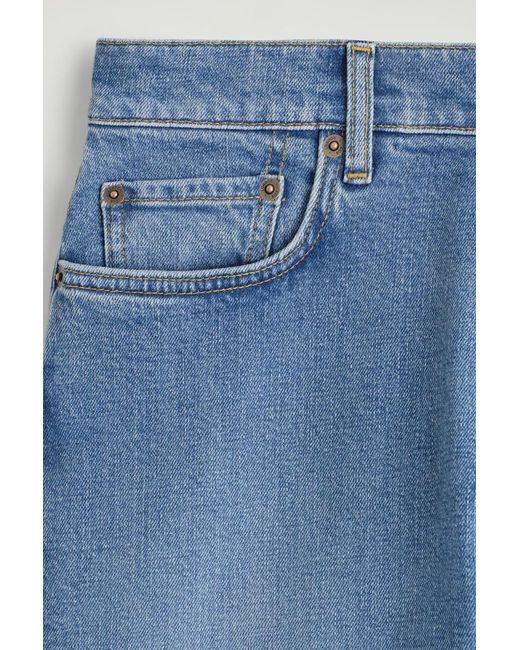 COS Blue Flute Slim-Leg Jeans