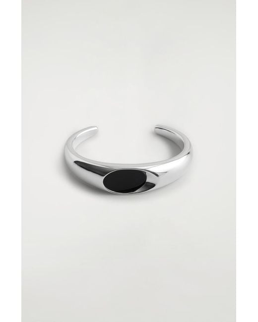 COS Multicolor Agate Cuff