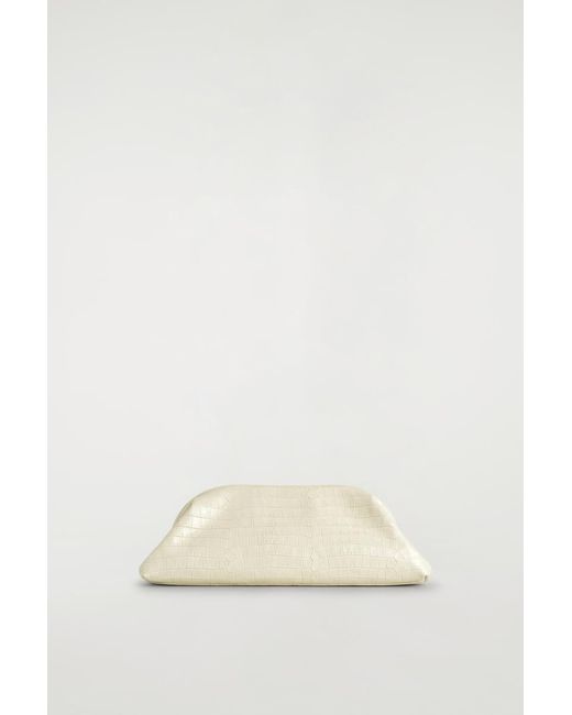 Pochette Ingot di COS in Natural
