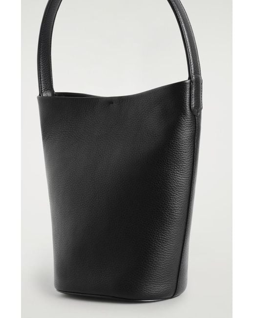 COS Black Paradigm Mini Tote Bag