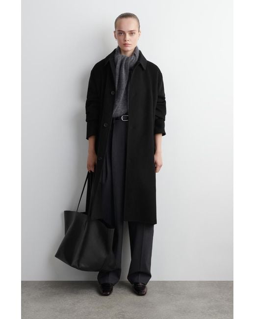 COS Black Classic Tote Bag