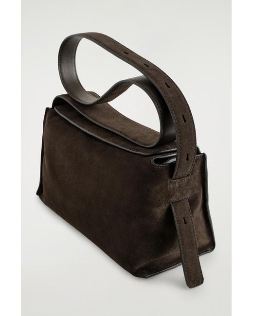 COS Brown Plinth Crossbody Bag