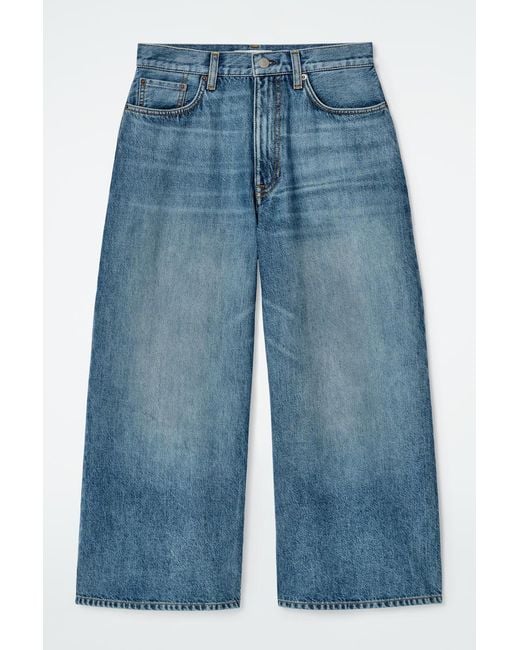 COS Blue Denim Culottes