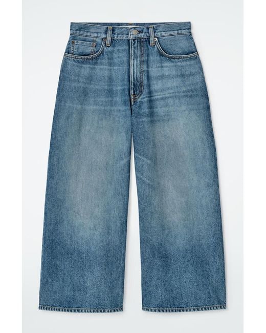 COS Blue Denim Culottes