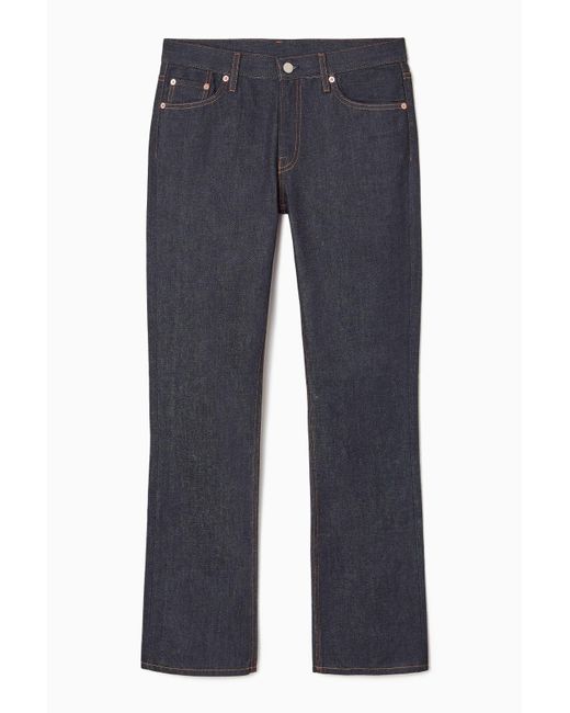 COS Blue Pipe Jeans - Bootcut
