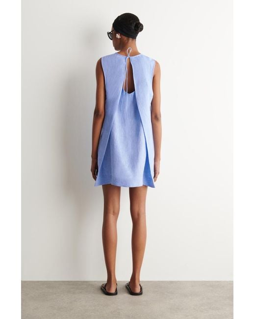 cos light blue dress Maxi Dress Cos Shirt Dress Cos Light Blue Dress OVERSIZED DECONSTRUCTED  SHIRT DRESS LIGHT BLUE COS