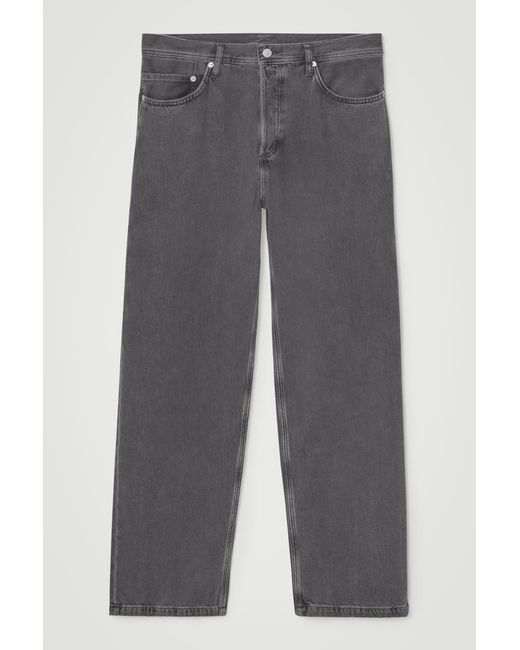 COS Gray System Straight-leg Jeans for men