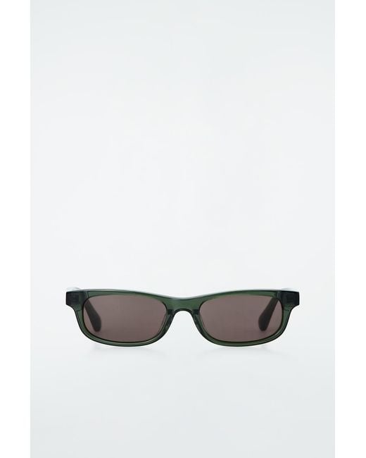 COS Green Scope Sunglasses