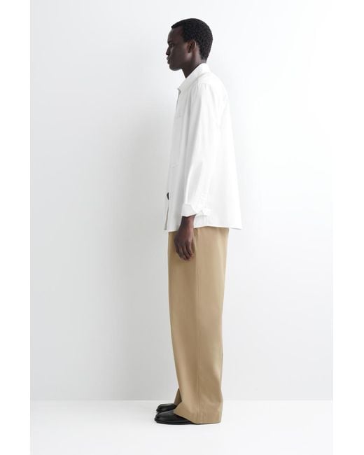 Camicia Slim di COS in White da Uomo