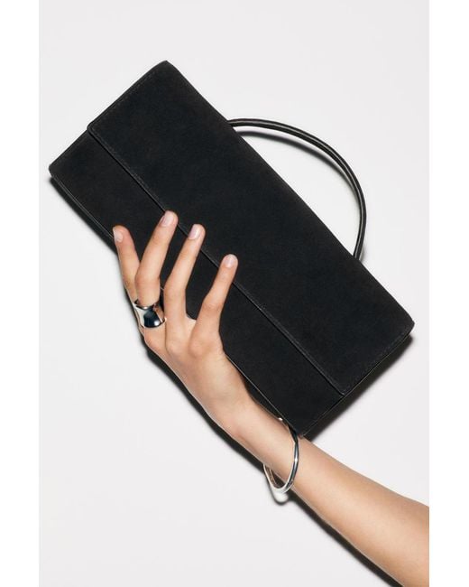 COS Black Gallery Clutch Bag